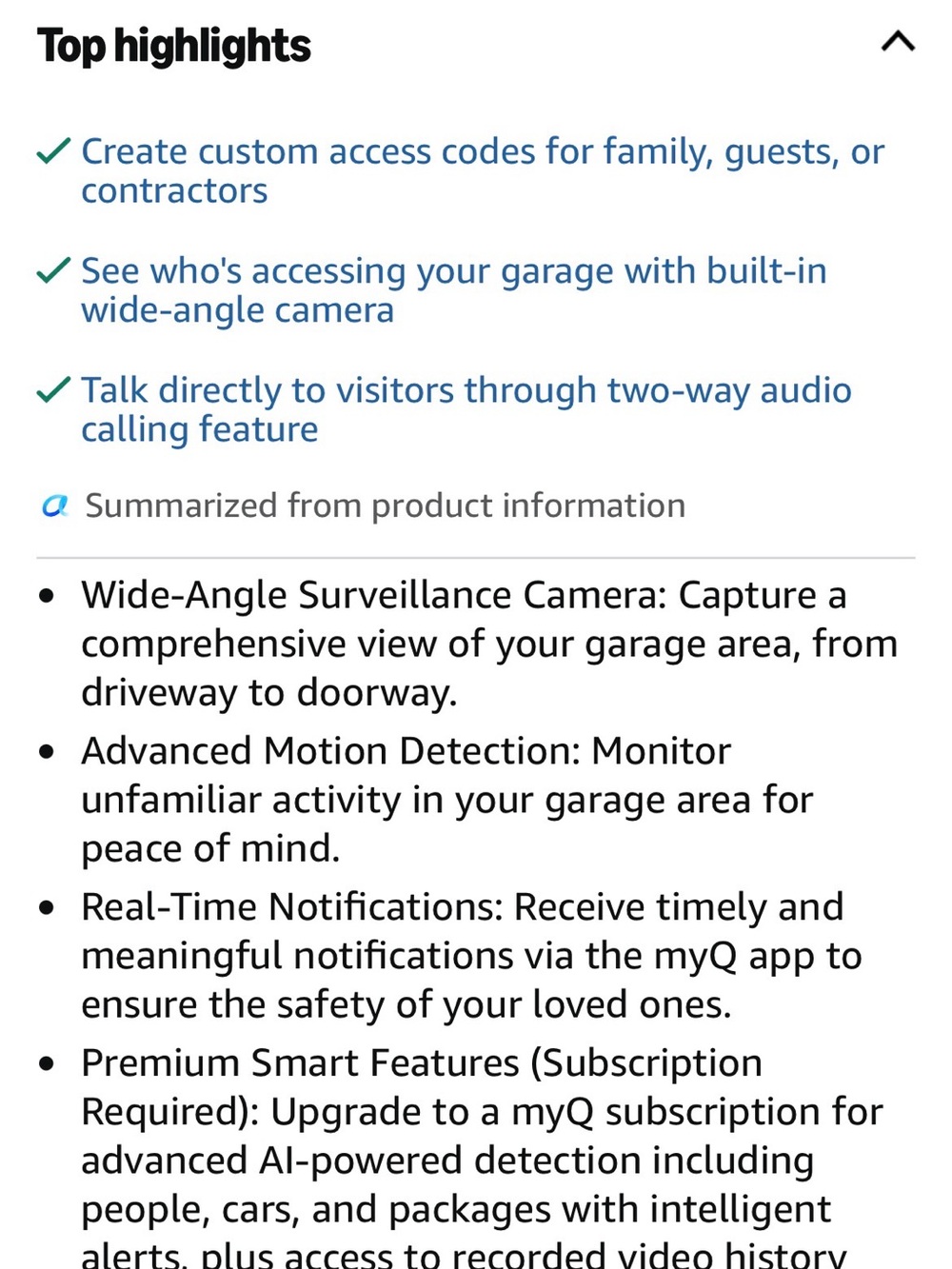 Secure View Garage Video Keypad - White - Picture 10 of 16
